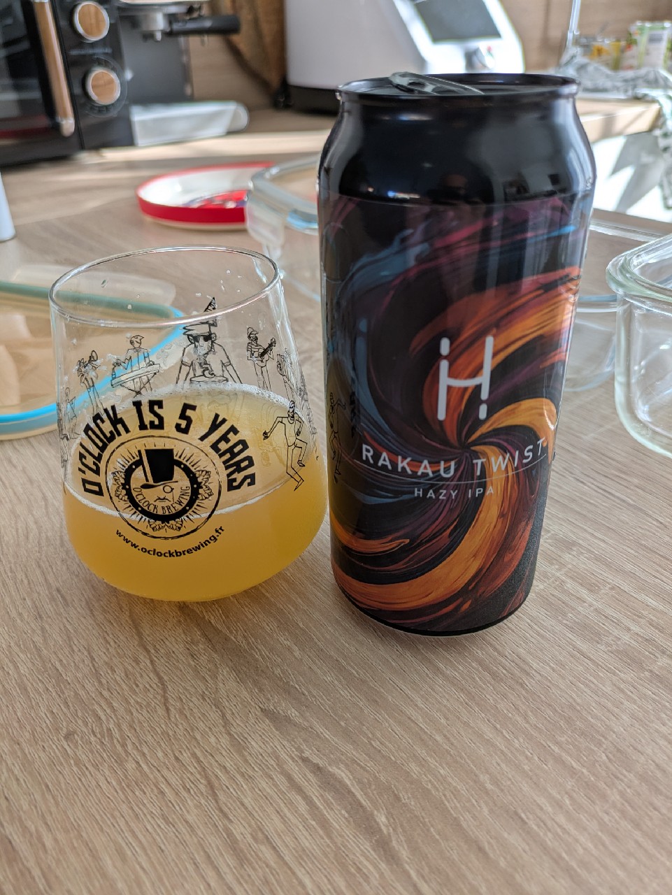 Rakau twist, Hopalaa