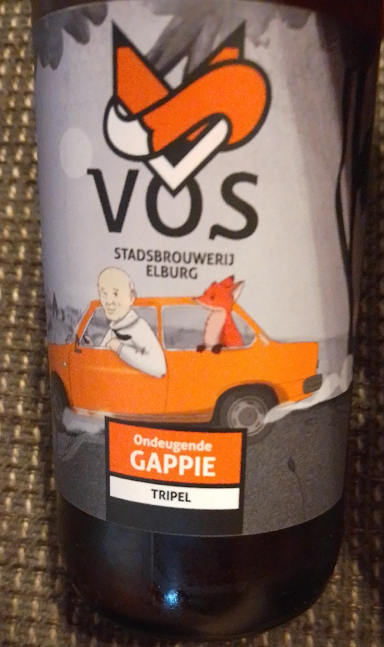 Vos Gappie Tripel, Stadsbrouwerij Elburg