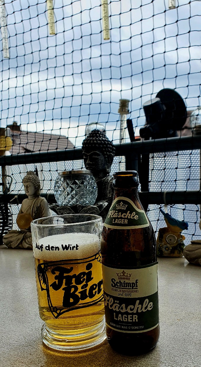 Fläschle Lager, Kronenbrauerei Schimpf
