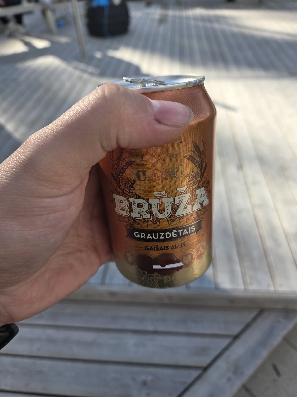 Brūža Grauzdētais, Latvia