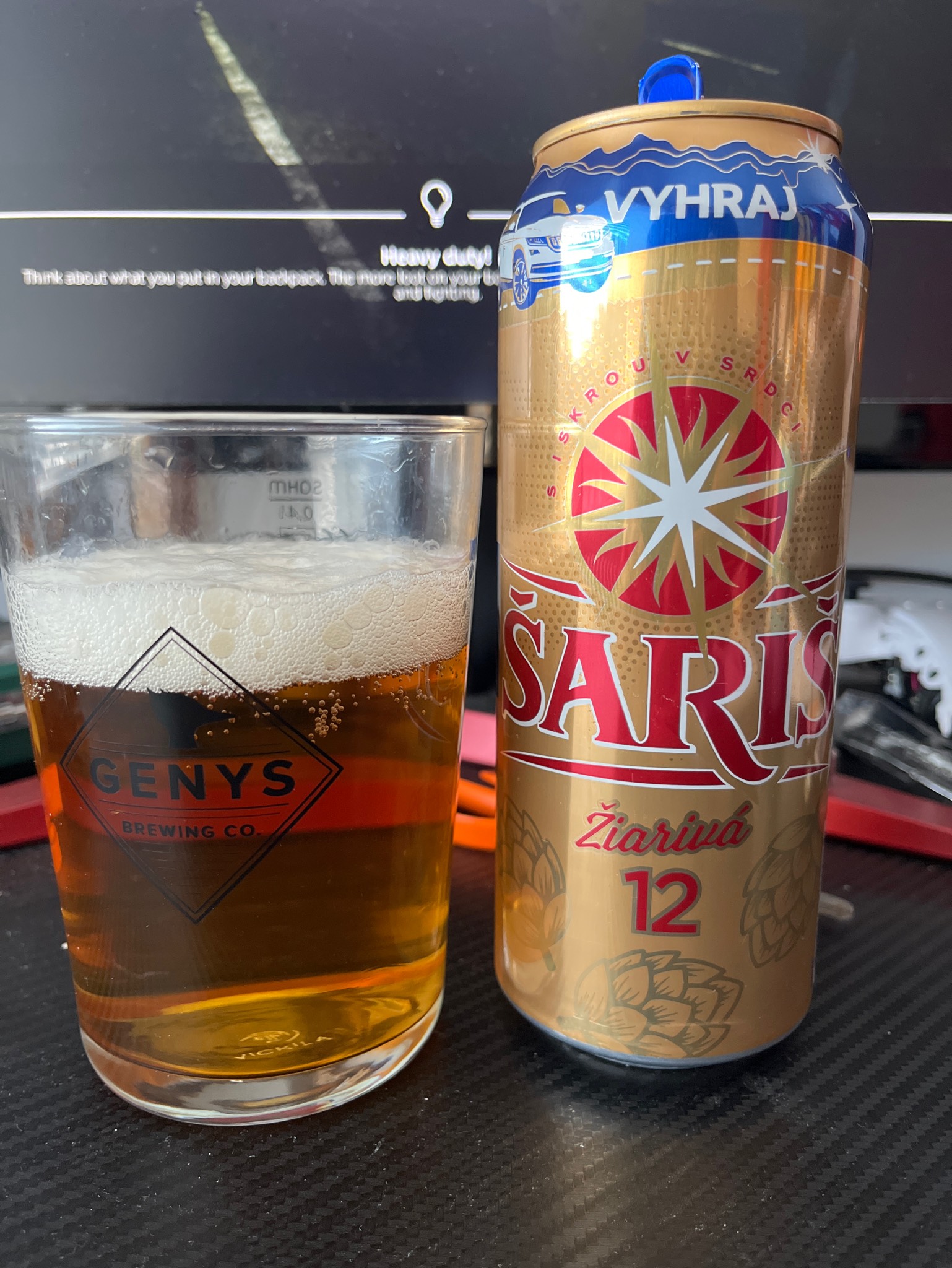 Šariš 12% Premium, Pivovary Topvar (SABMiller)