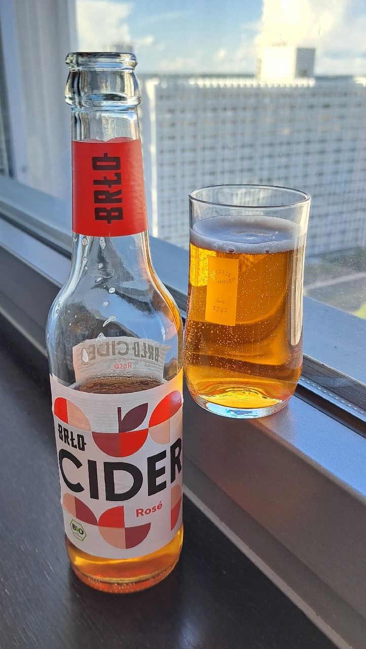 Brlo cider rosé, BRŁO