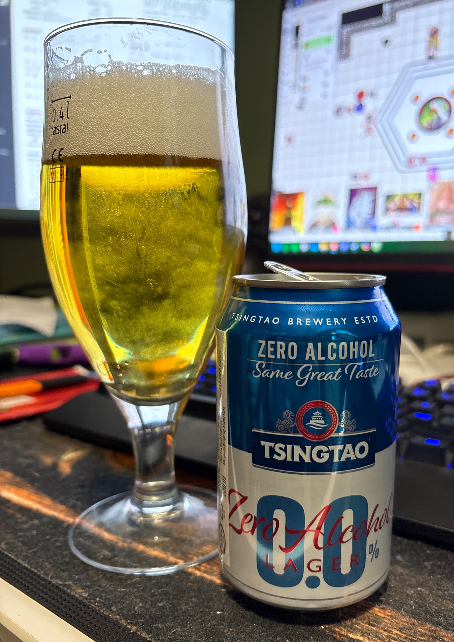 TsingTao Zero Alcohol, China