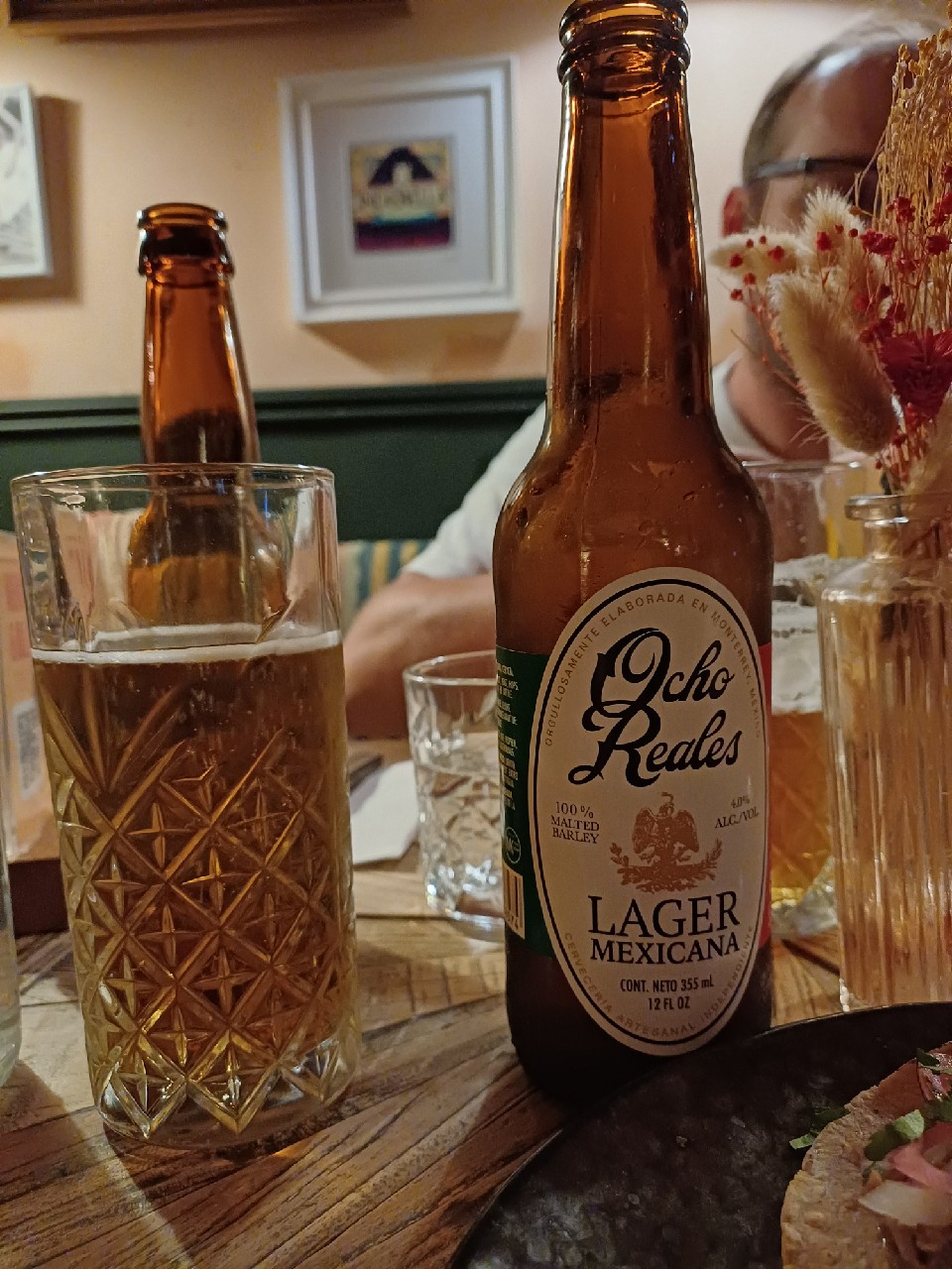 ocho reales lager mexicana, Cervecería Regiomontana / Comidas y Bebidas Fermentadas, SA de CV