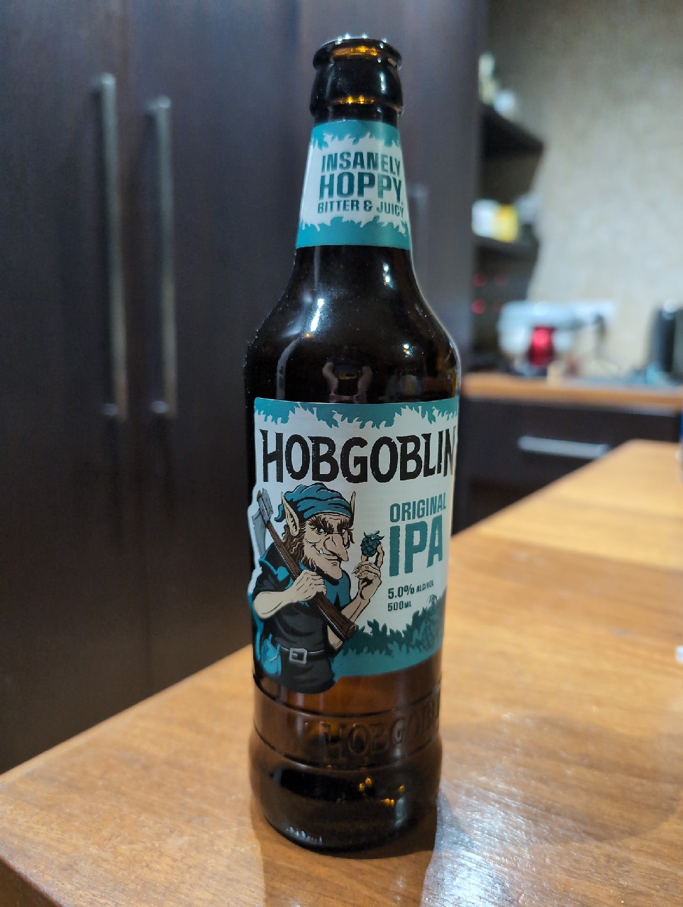 Hobgoblin IPA, Wychwood Brewery (Marston's Brewery)