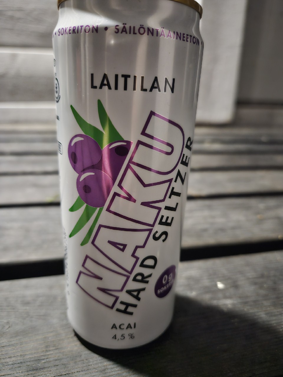 Naku Hard Seltzer Acai, Finland