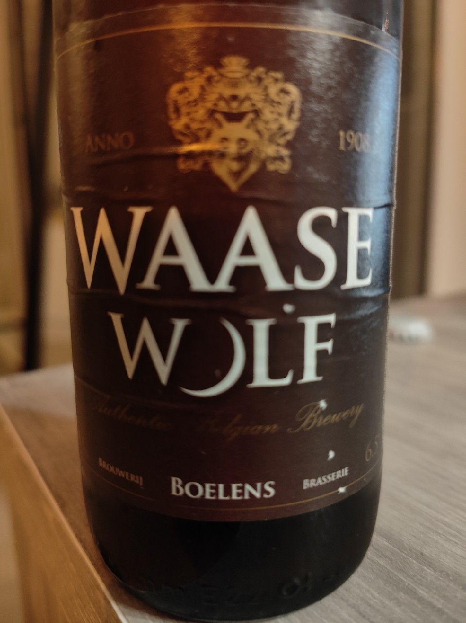 Waase Wolf, Brouwerij Boelens