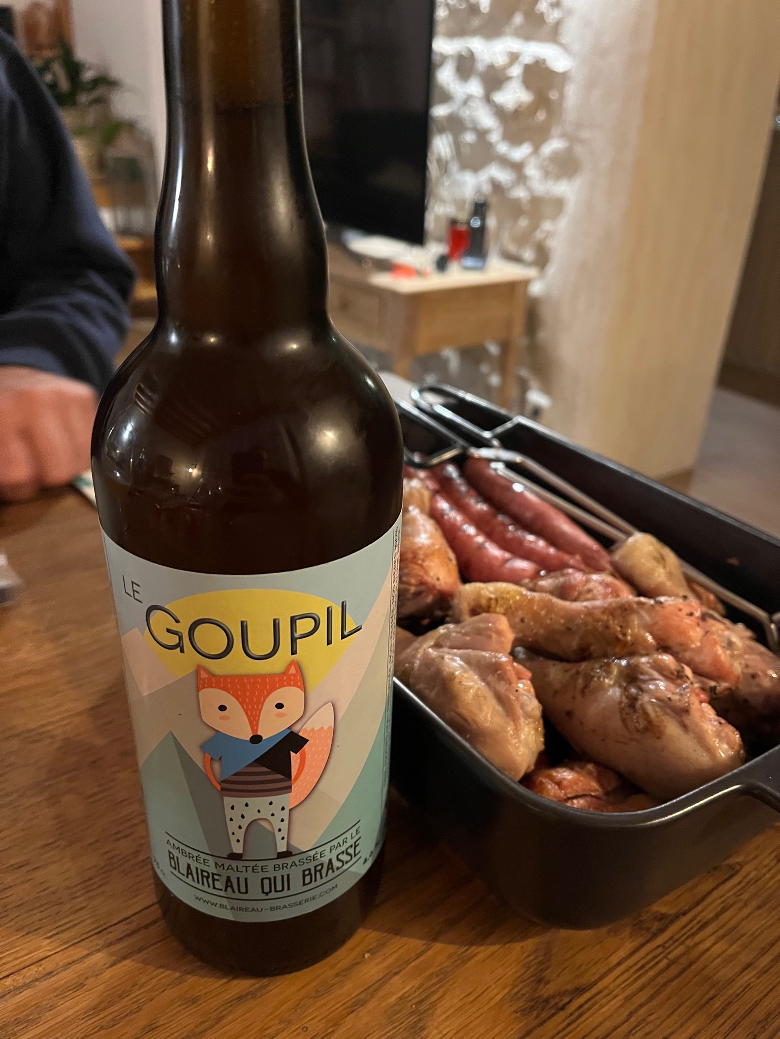 Le Goupil, Le Blaireau Qui Brasse