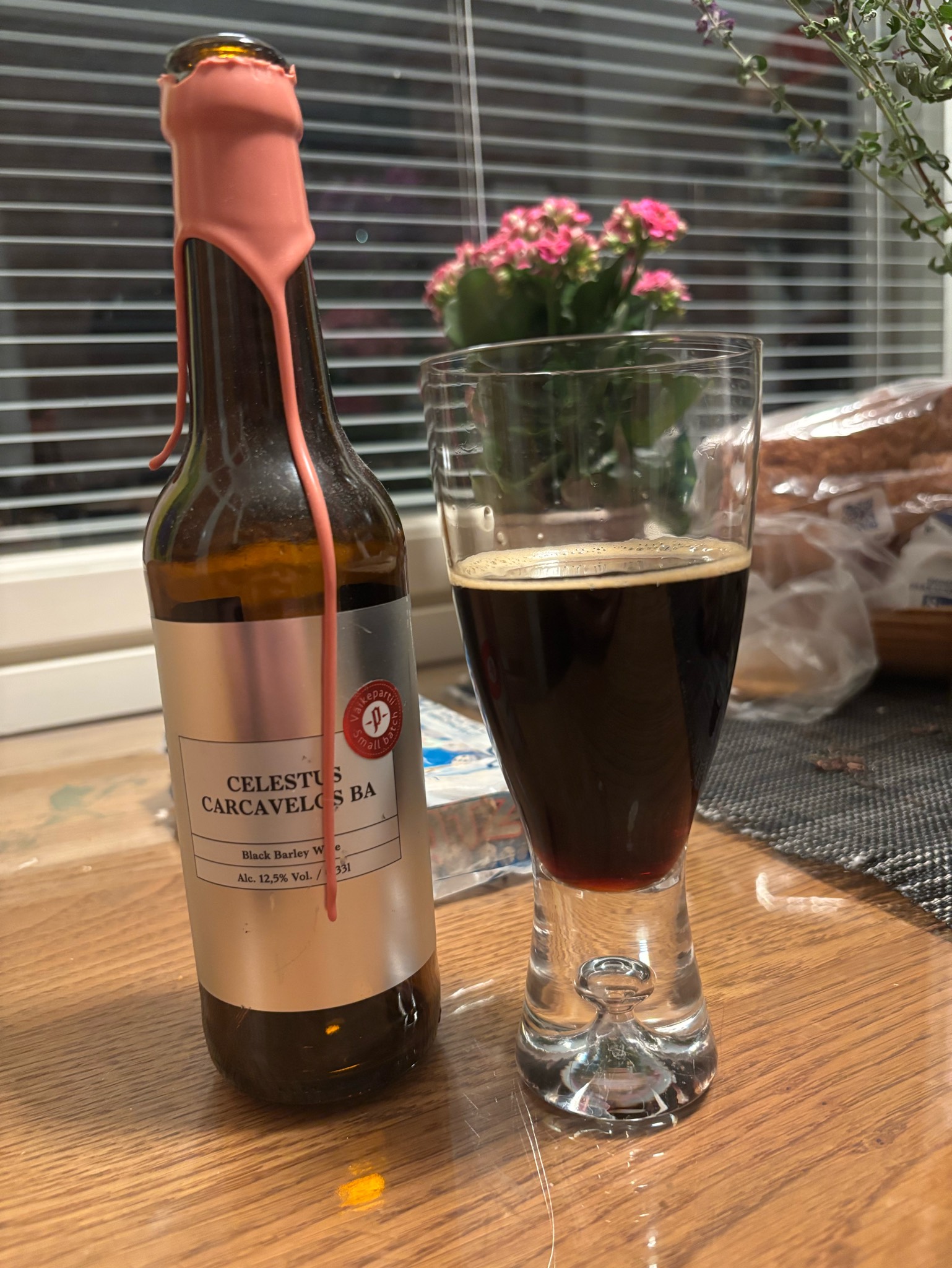 Celestus Carcavelos BA Black Barley Wine, Estonia