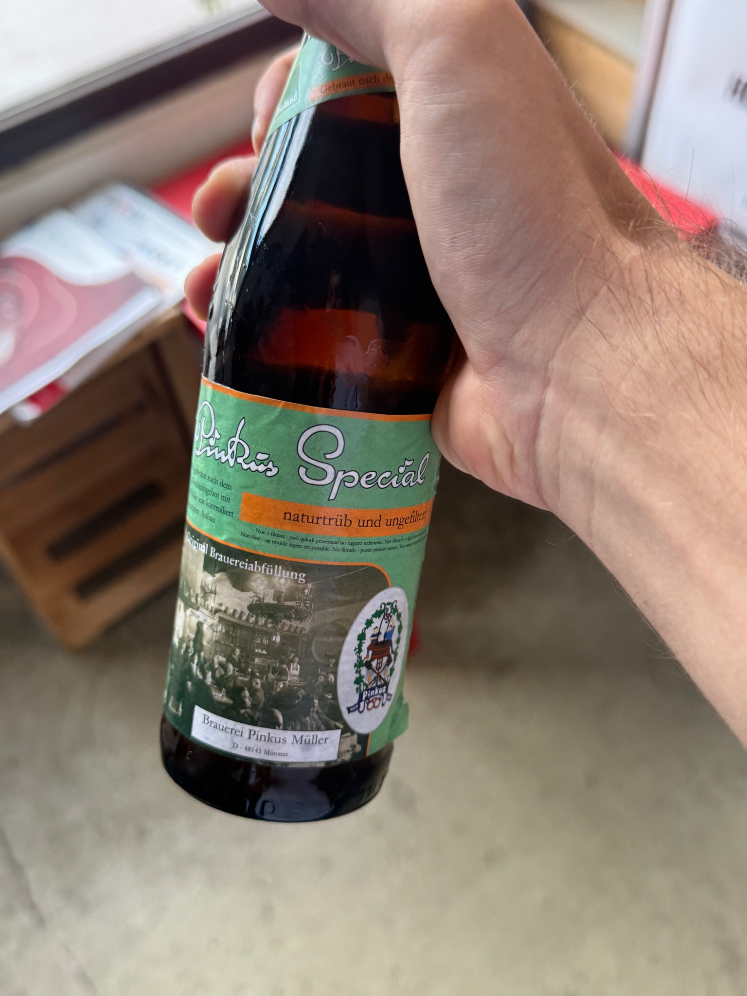 Pinkus Special, Brauerei Pinkus Müller