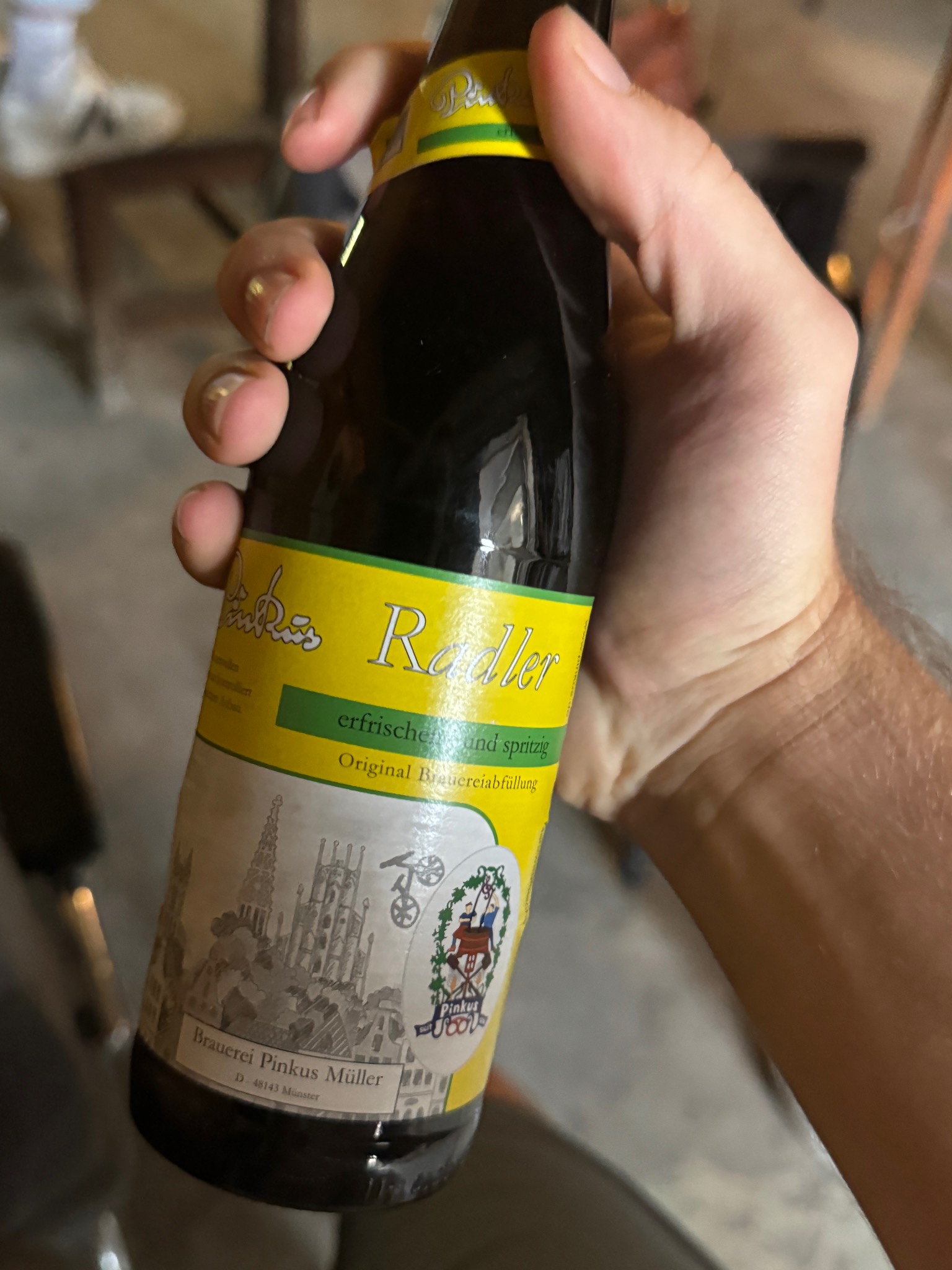 Pinkus Radler, Brauerei Pinkus Müller