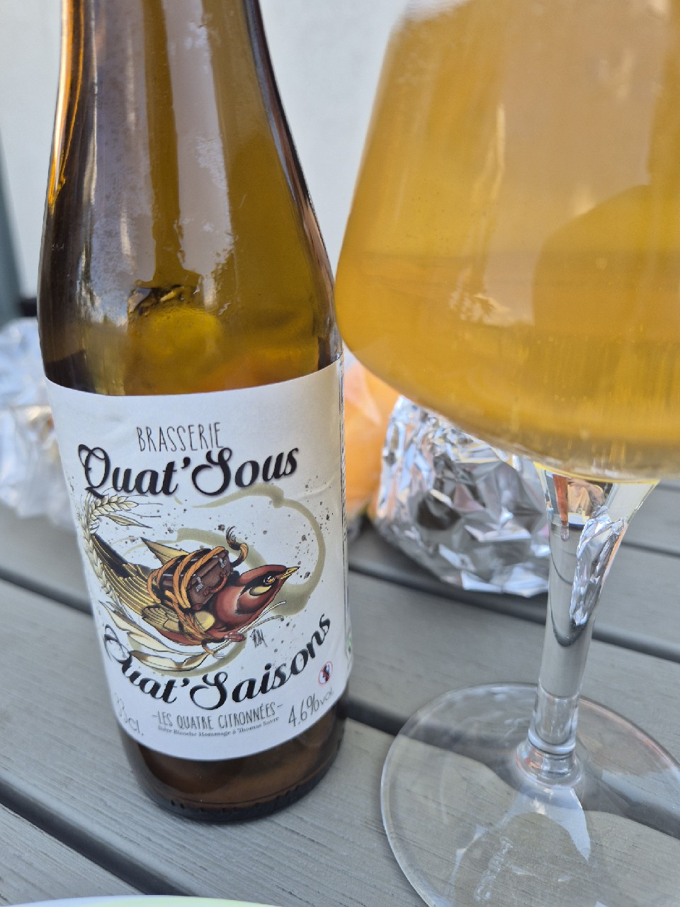 Quat'Saisons, Brasserie De Quat'Sous