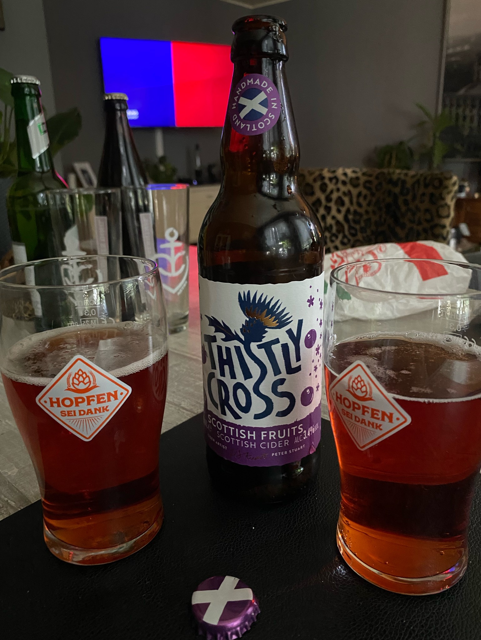 Thistly Cross Scottish Fruits, Scotland