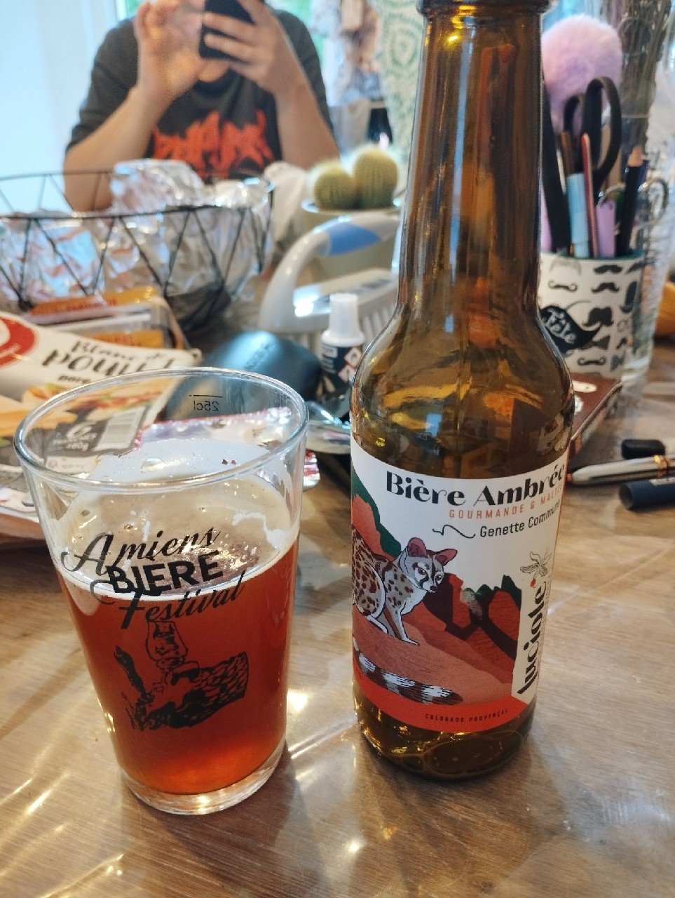 Luciole - Genette Commune, France