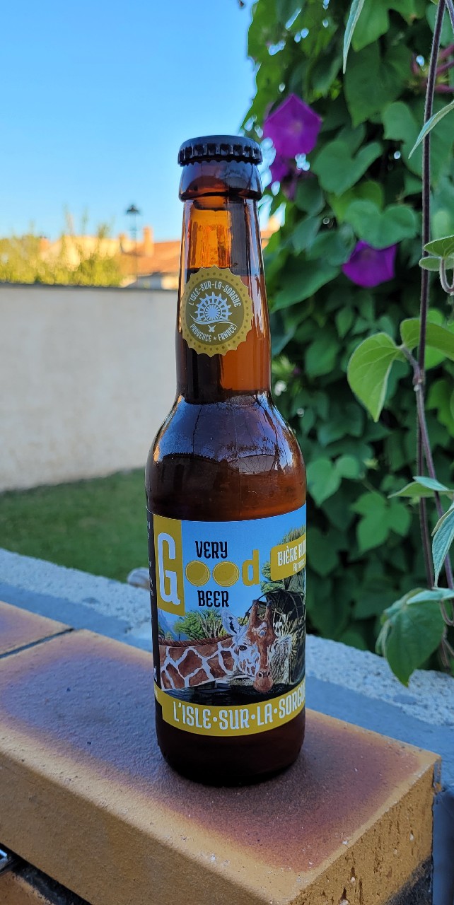 Very Good Beer - Bière Blonde Agrumes, Chez'Elle Beer (Miss'Isle)