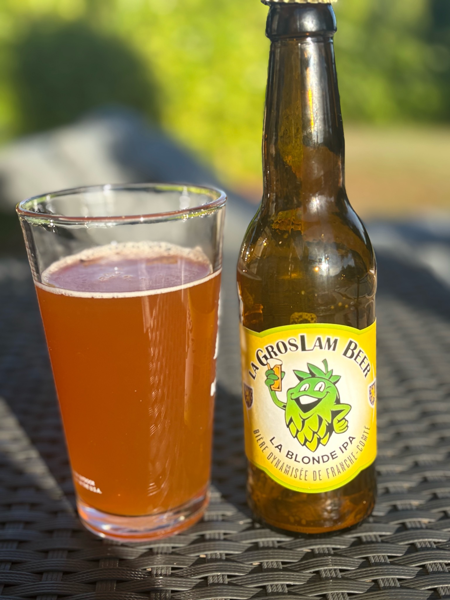 La GrosLam Beer IPA, Brasserie De La Quiotte (GrosLam Beer)