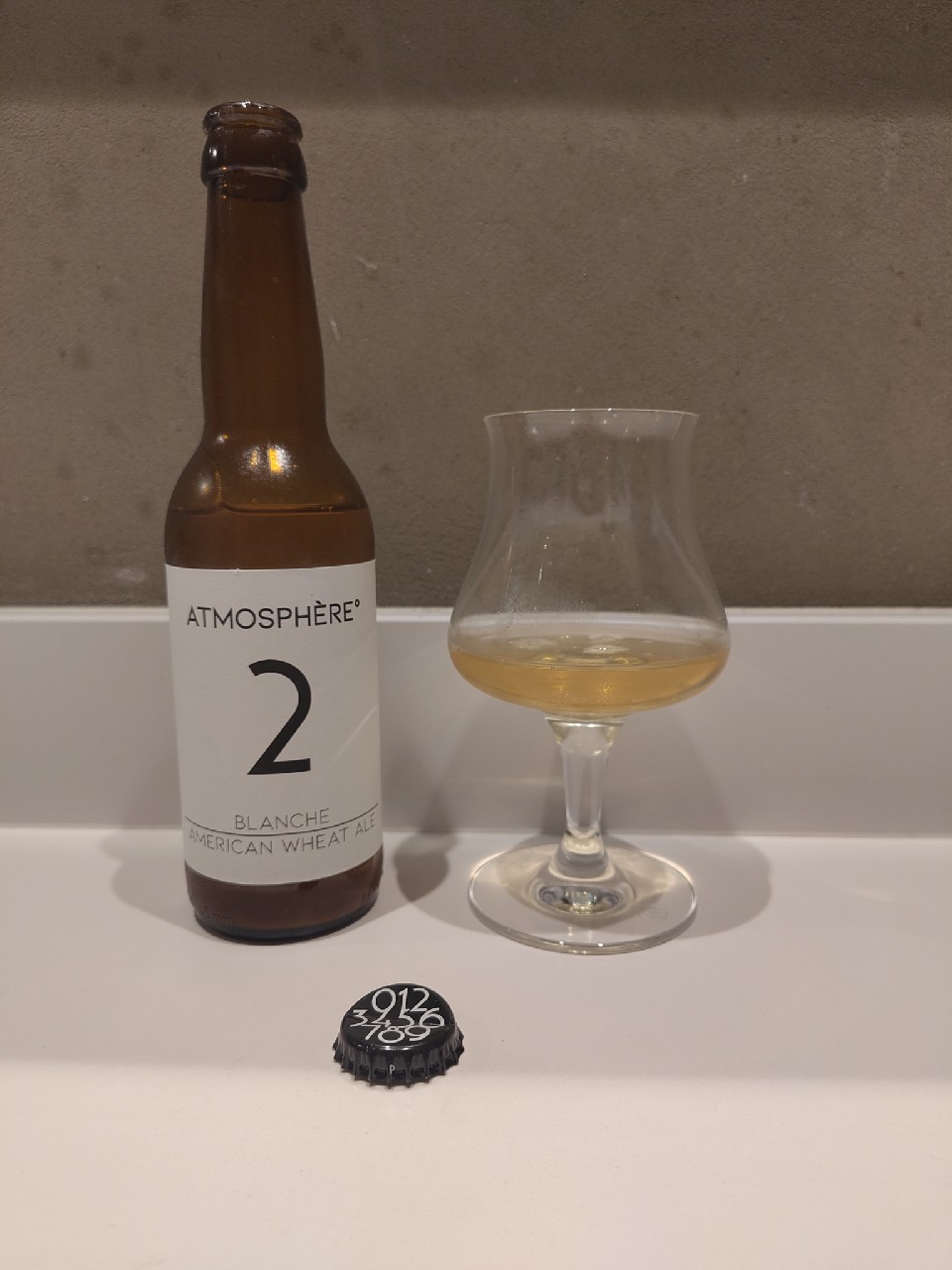 2 Blanche - American Wheat Ale, Brasserie Atmosphère