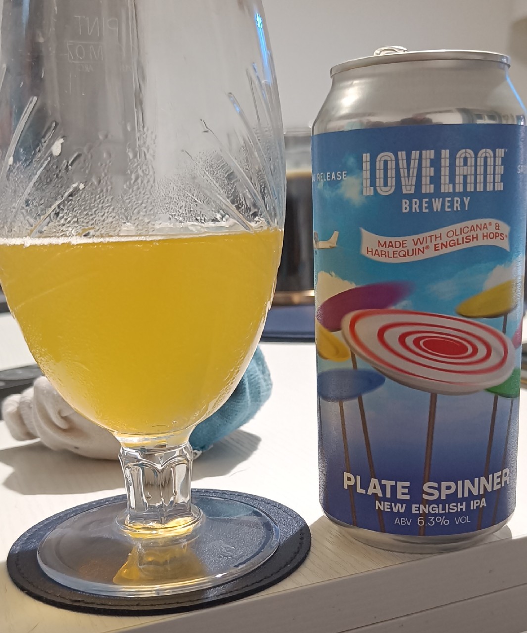 Plate Spinner, Love Lane Brewing