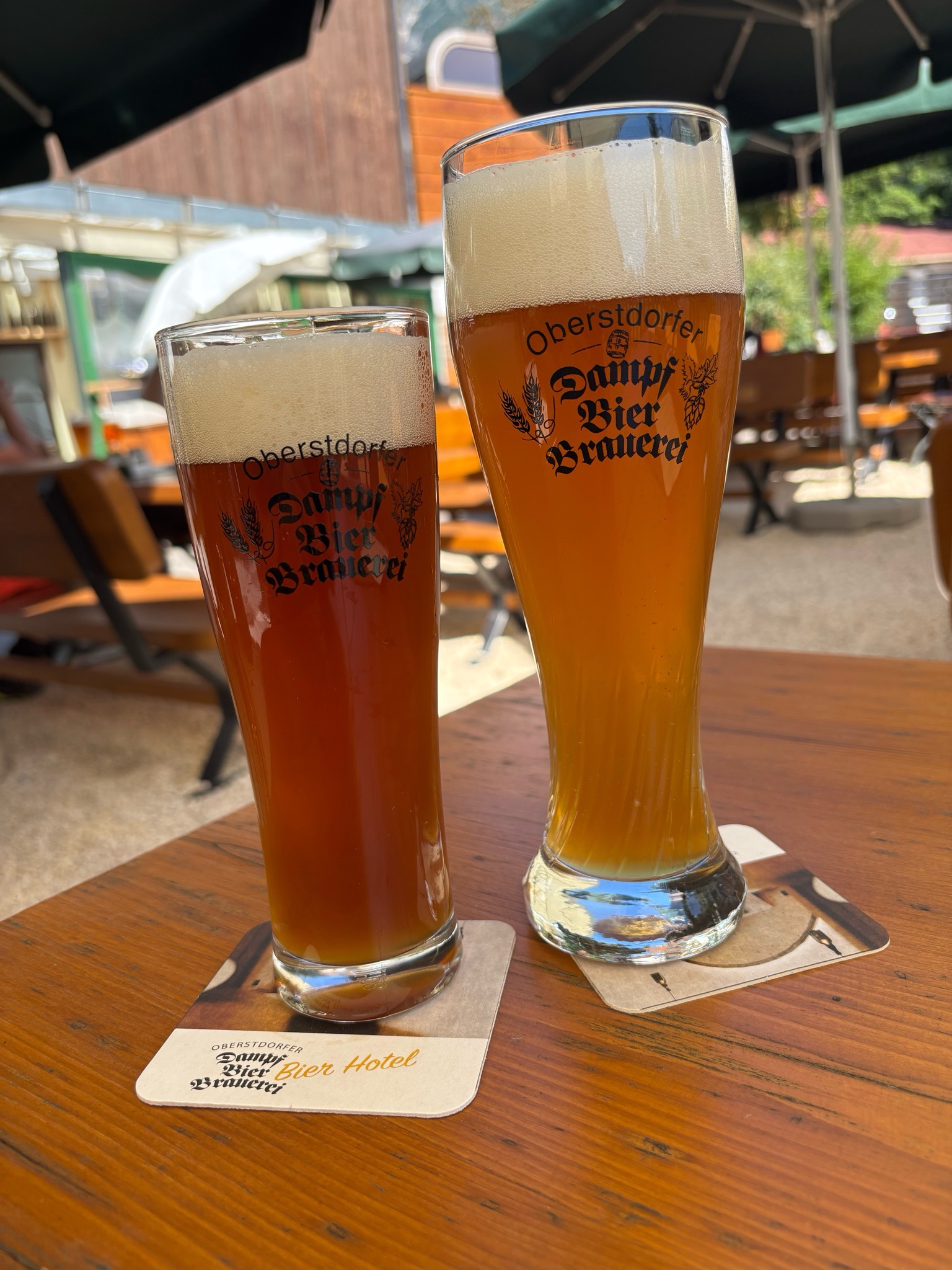 Oberstdorfer Dampfbier Hefeweizen, Oberstdorfer Dampfbierbrauerei