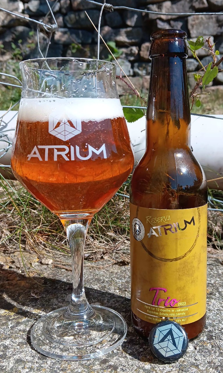 Trio 2023 Aged 10 Months In Appleton Rum Barrels, Brasserie Atrium