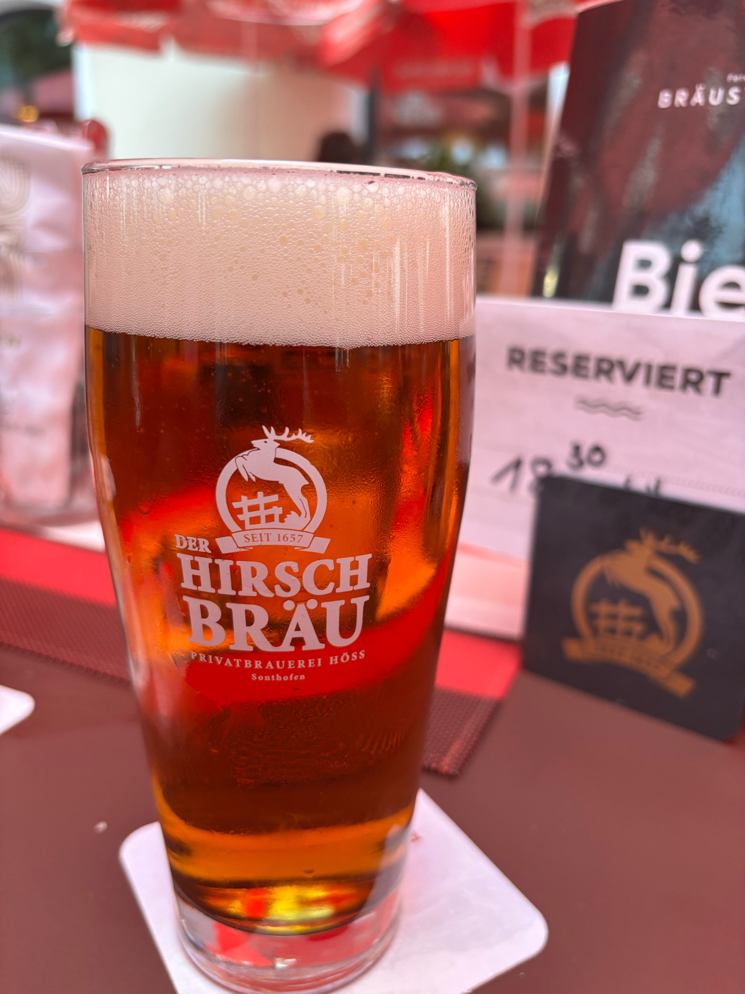 Festbier, Privatbrauerei Höss der Hirschbräu