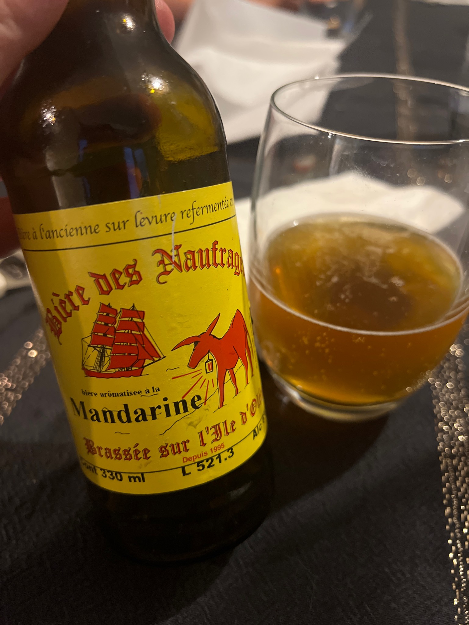 Bière Des Naufrageurs Mandarine, France