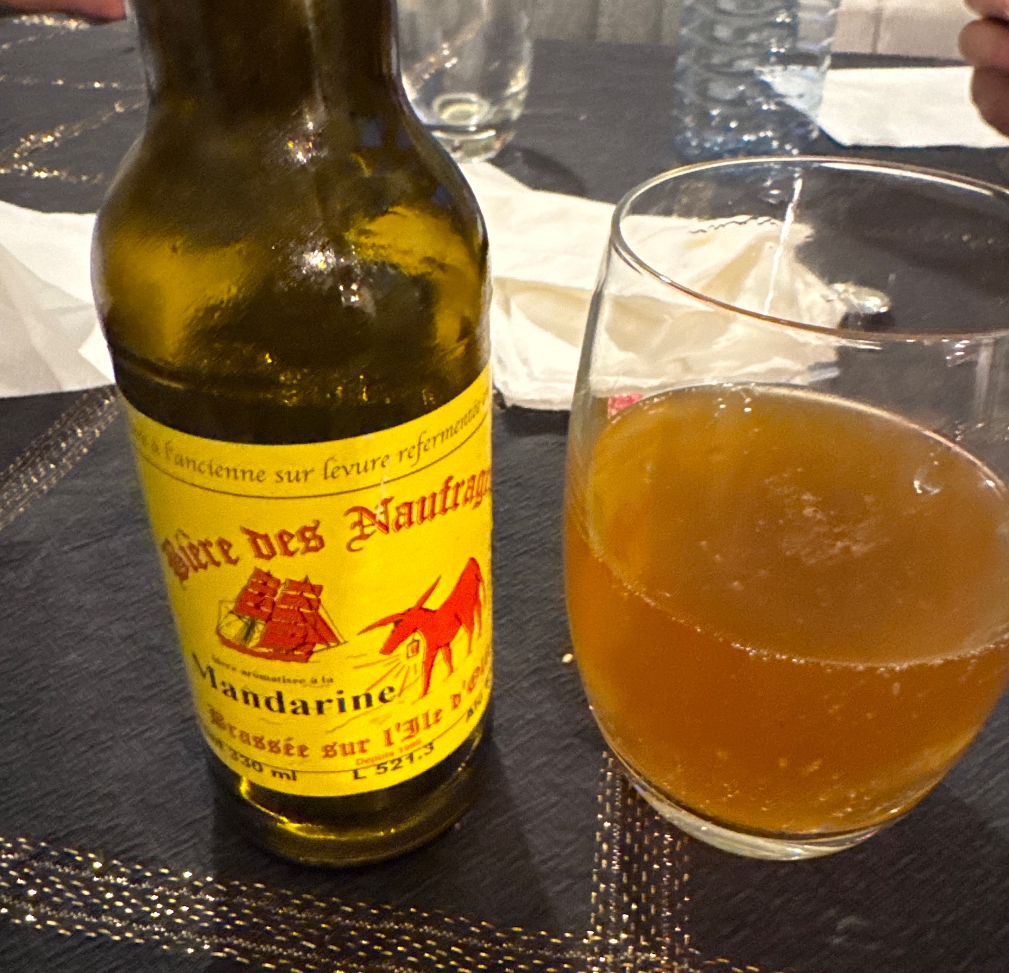 Bière Des Naufrageurs Mandarine, France