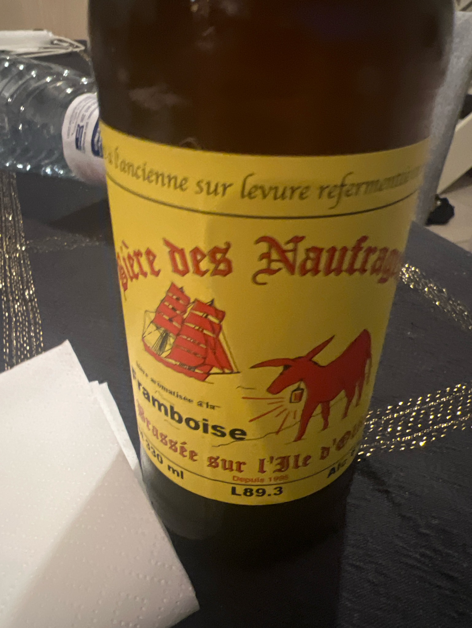 Bière Des Naufrageurs Framboise, France