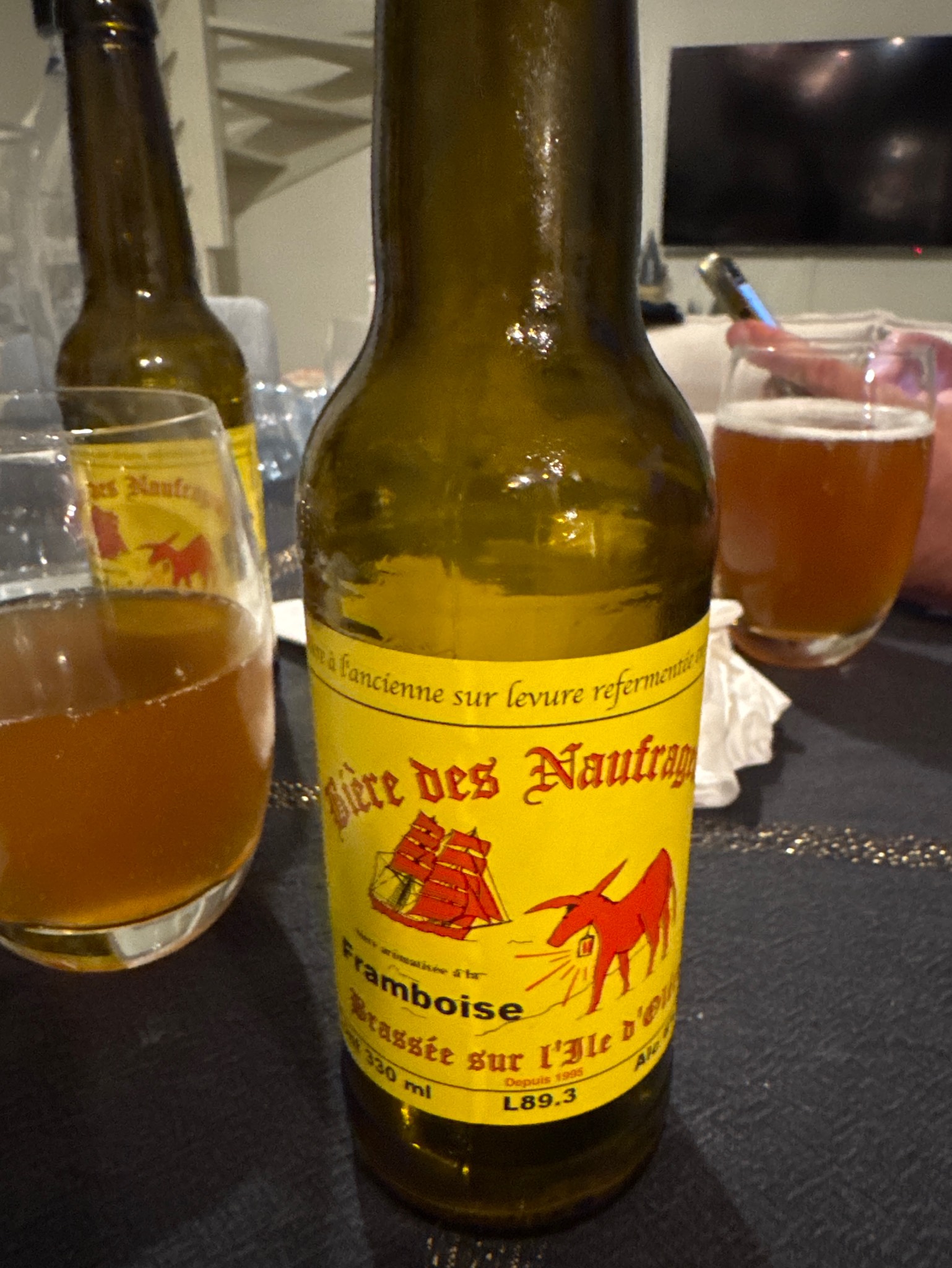 Bière Des Naufrageurs Framboise, France