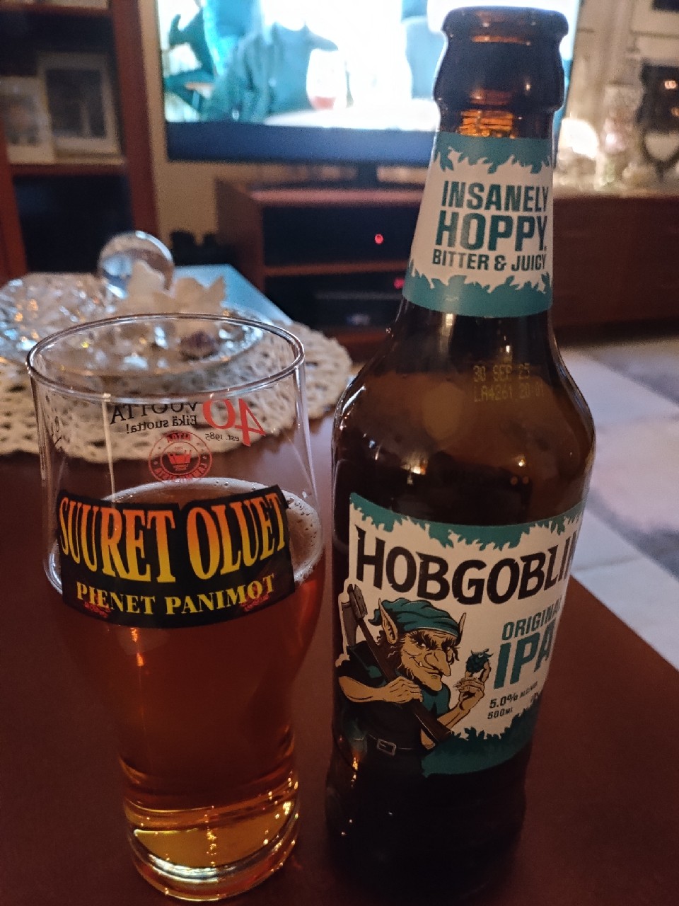 Hobgoblin IPA, Wychwood Brewery (Marston's Brewery)