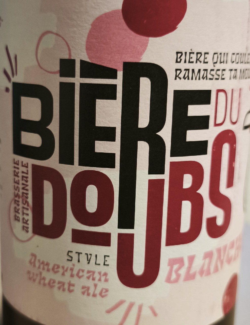La Doubs.Sœur, Bière Du Doubs