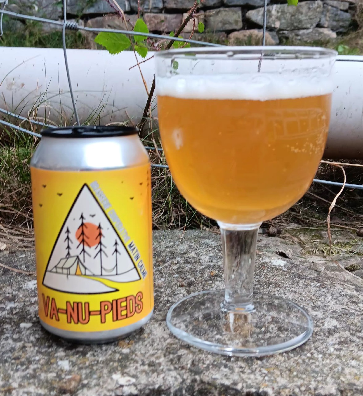 va nu pieds, Brasserie coopérative matin calme