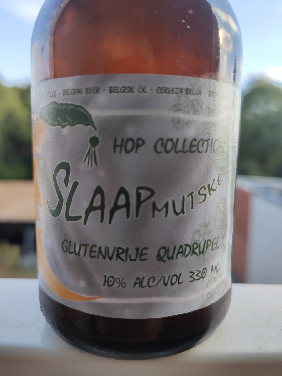 Hop Collection Glutenvrije Quadrupel, Brouwerij Slaapmutske