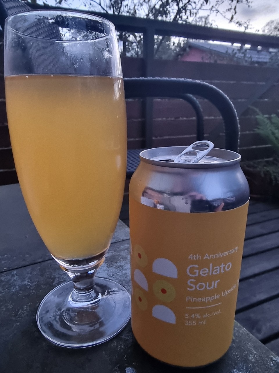 Gelato Sour: Pineapple Upside Down Cake, Fine Balance Brewing Company
