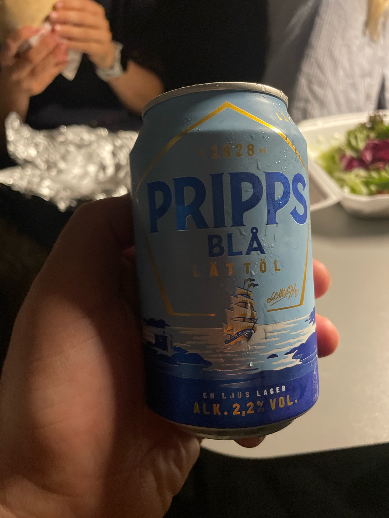 Pripps Blå Lättöl 2.2%, Sweden
