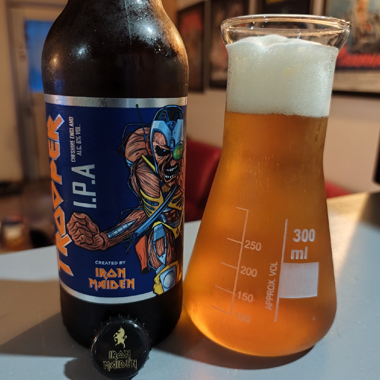 Trooper IPA 6.0%, England