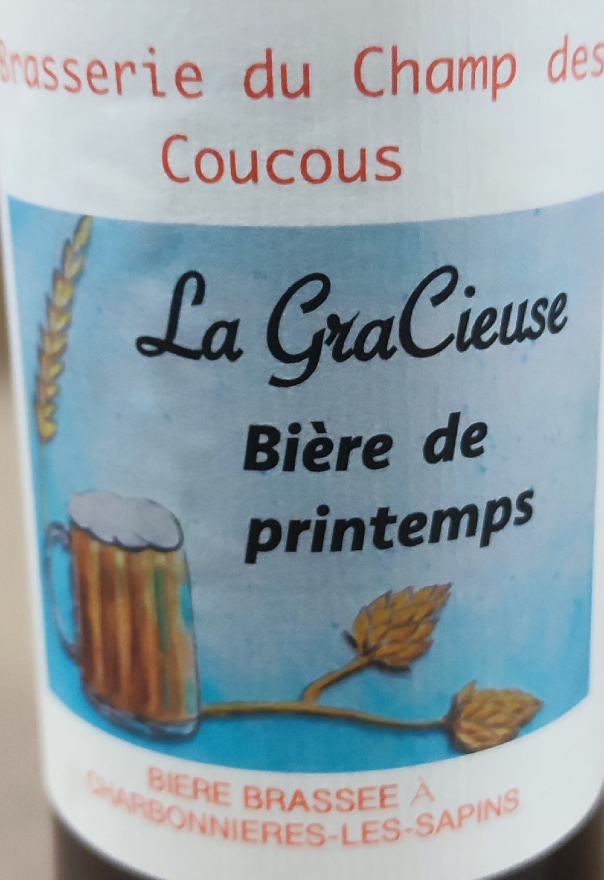 La GraCieuse De Printemps, Brasserie Du Champ Des Coucous [Closed]