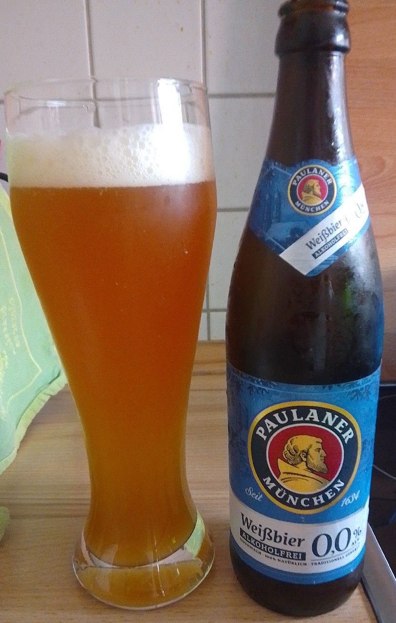 Paulaner Weißbier Alkoholfrei 0,0% / Non-Alcoholic 0,0%, Germany
