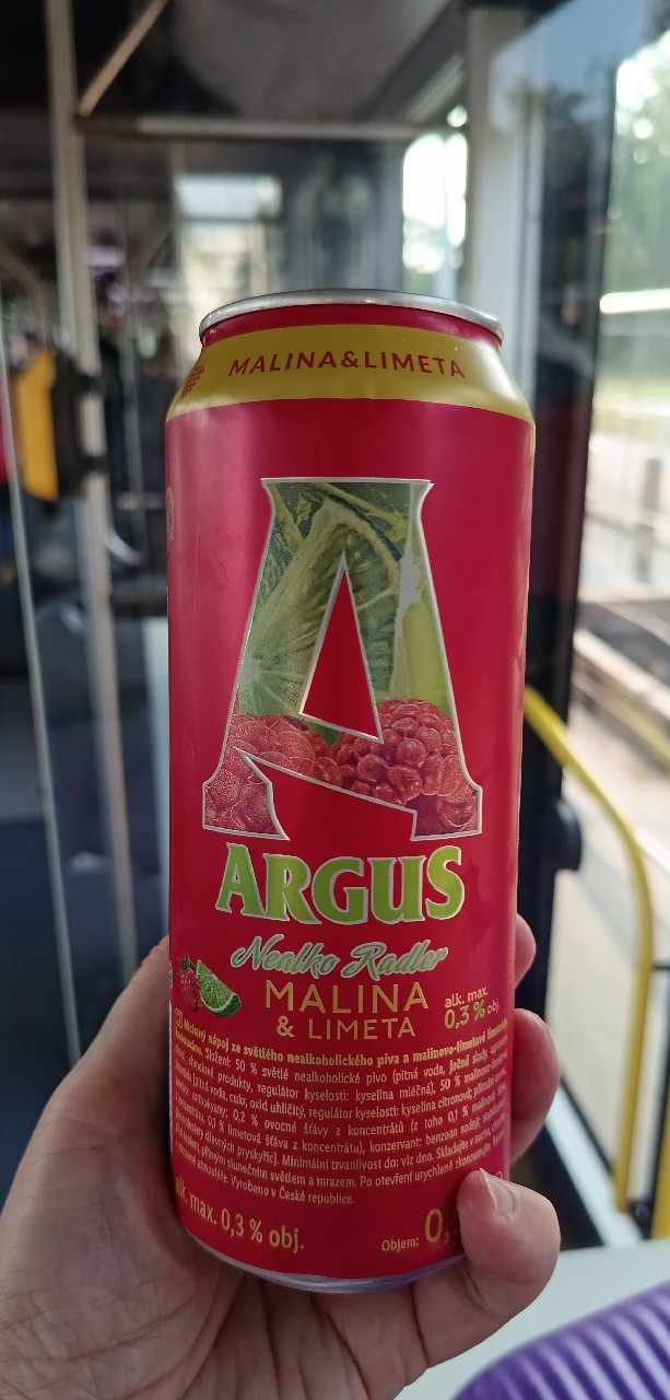 Argus Radler (Raspbeery-Citrus), Lithuania