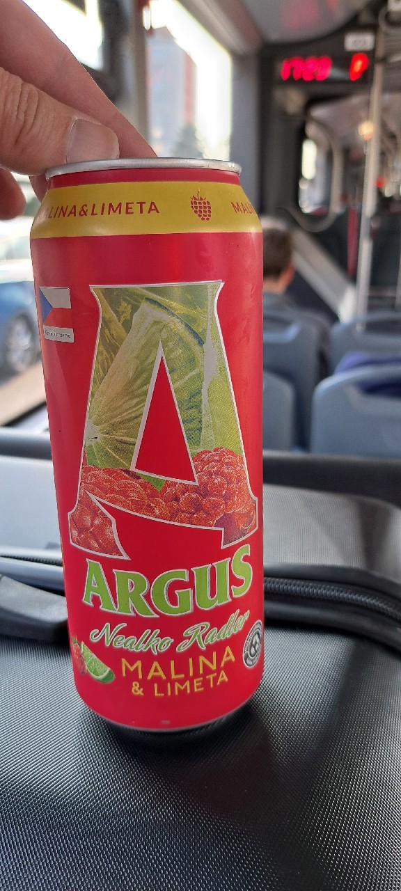 Argus Radler (Raspbeery-Citrus), Lithuania