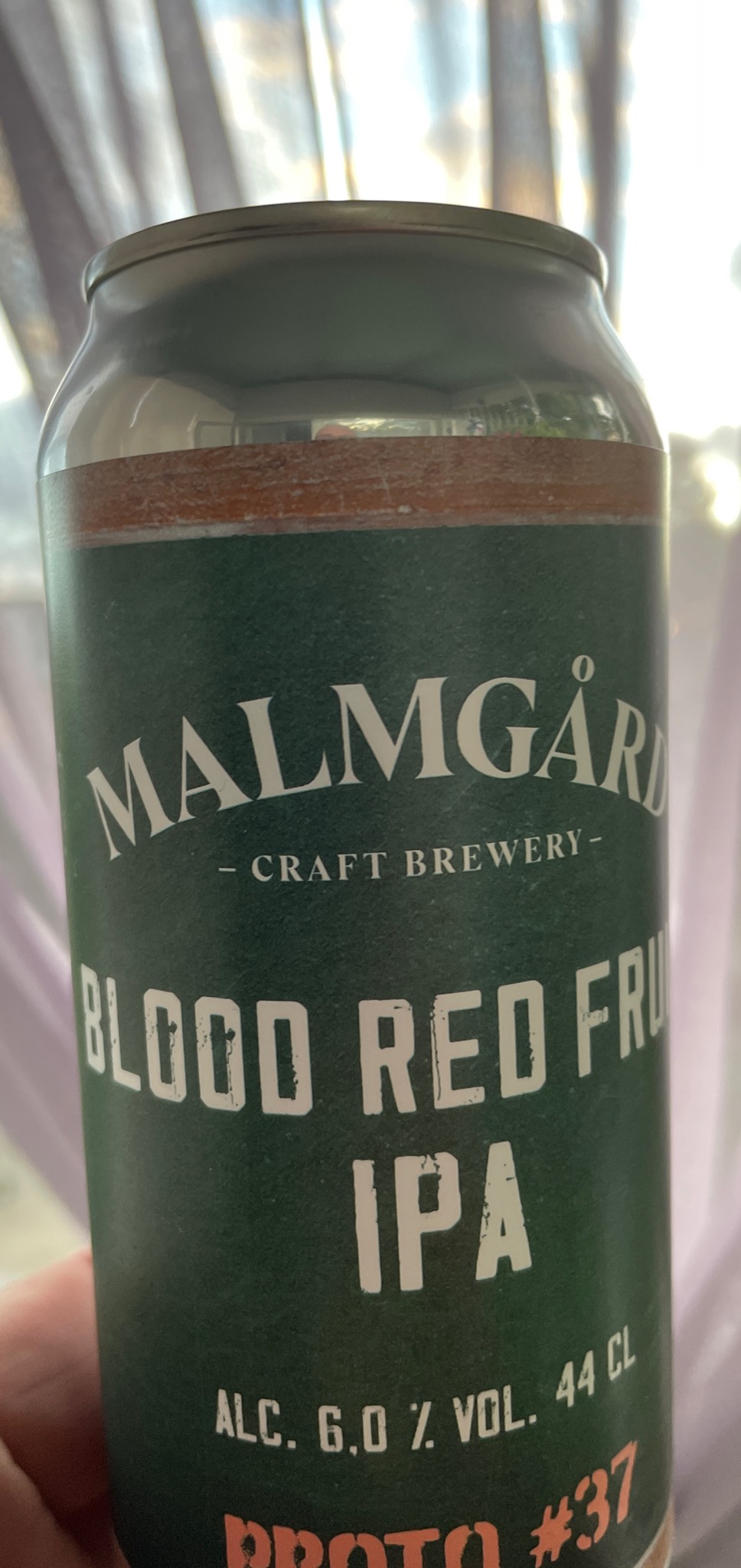 Proto #37 Blood Red Fruit IPA, Finland