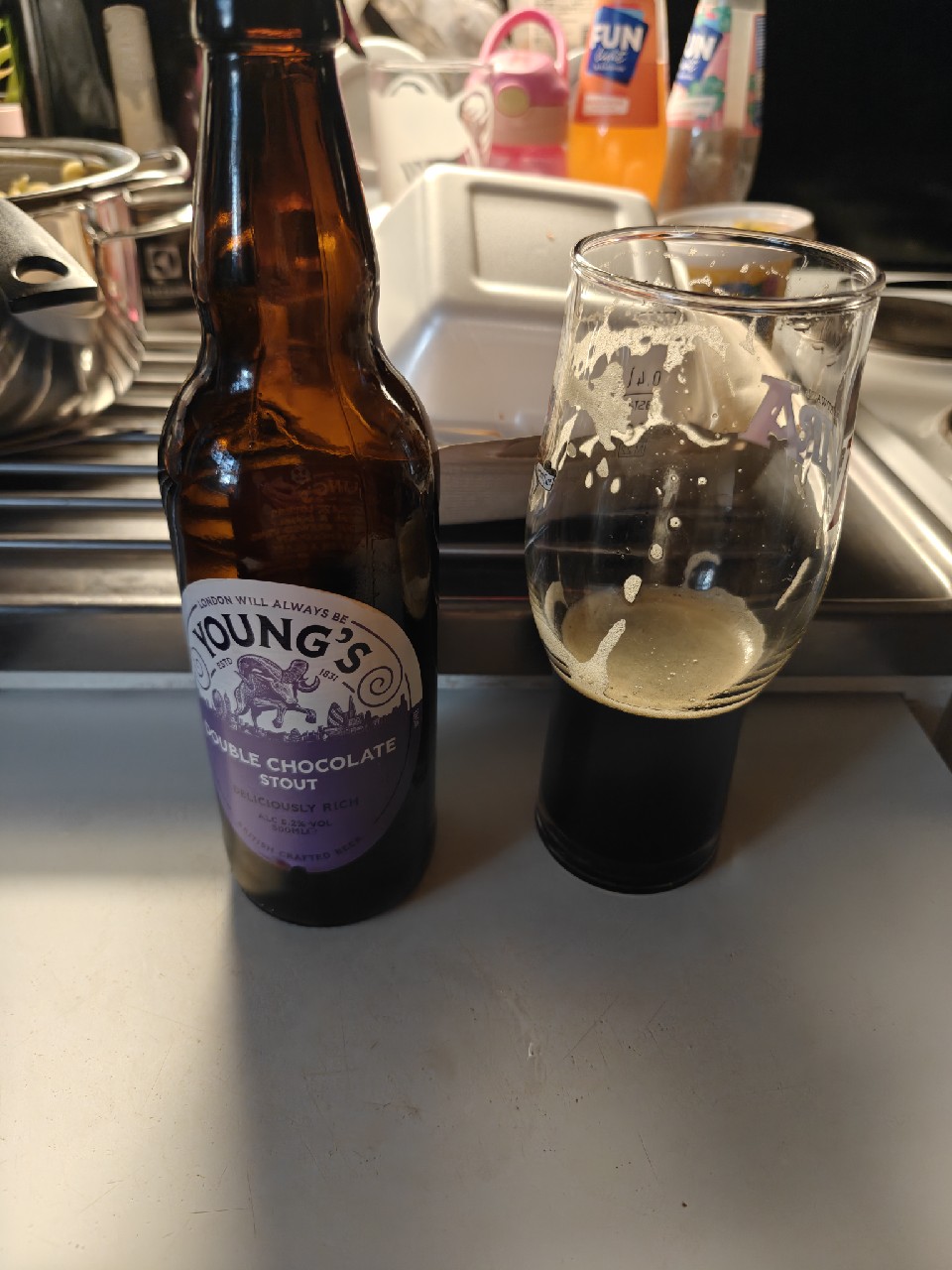 Young's Double Chocolate Stout, Eagle Brewery (formerly Charles Wells)