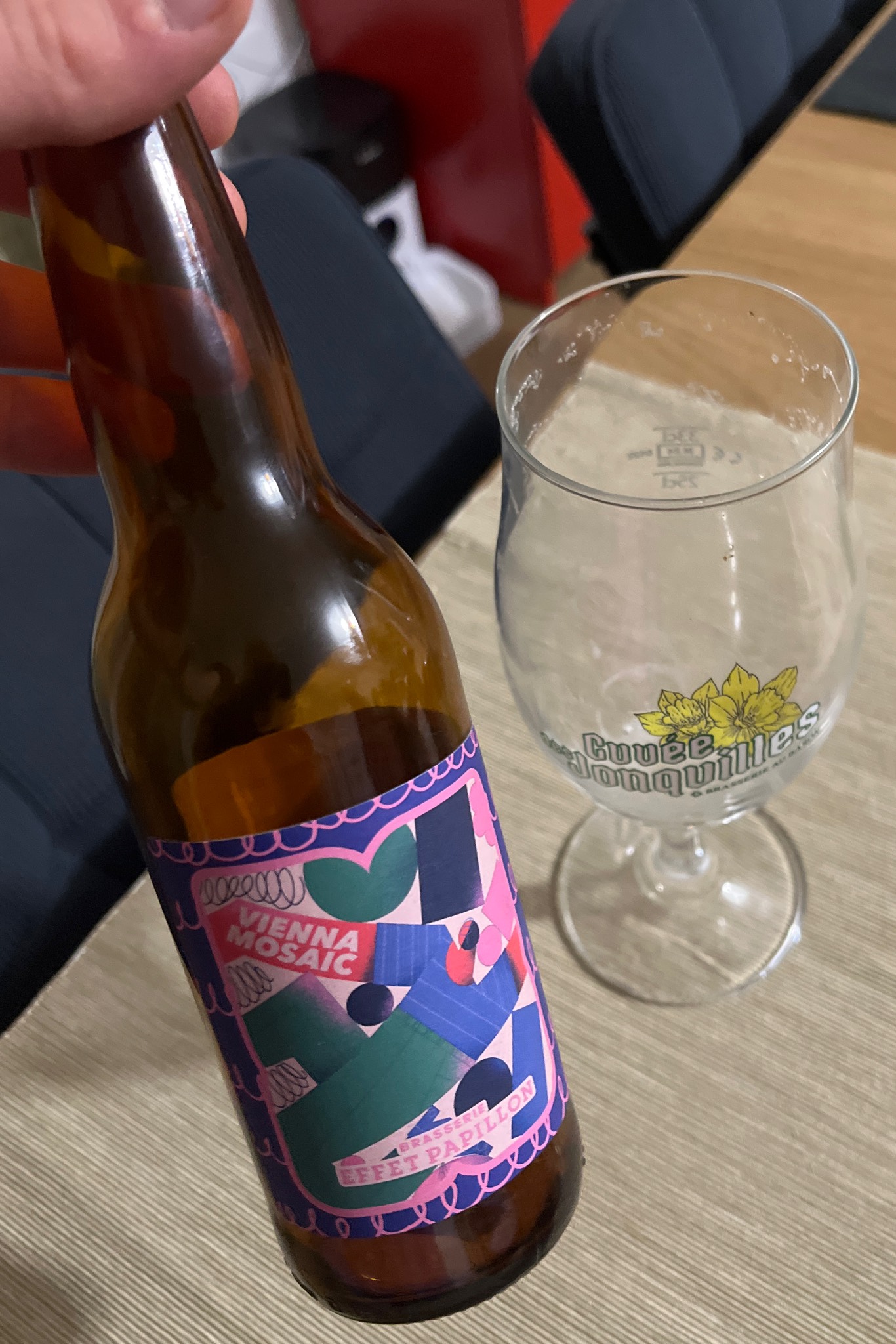vienna mosaic, Brasserie Effet Papillon