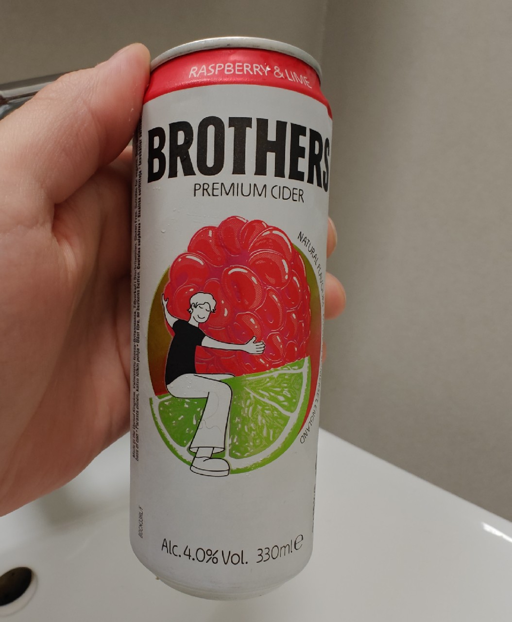 Brothers Raspberry & Lime, England