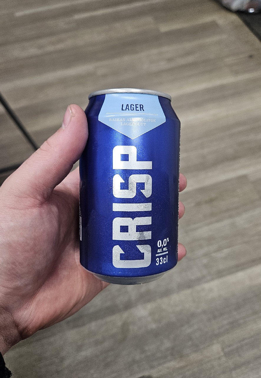Crisp Vaalea Lager, Finland