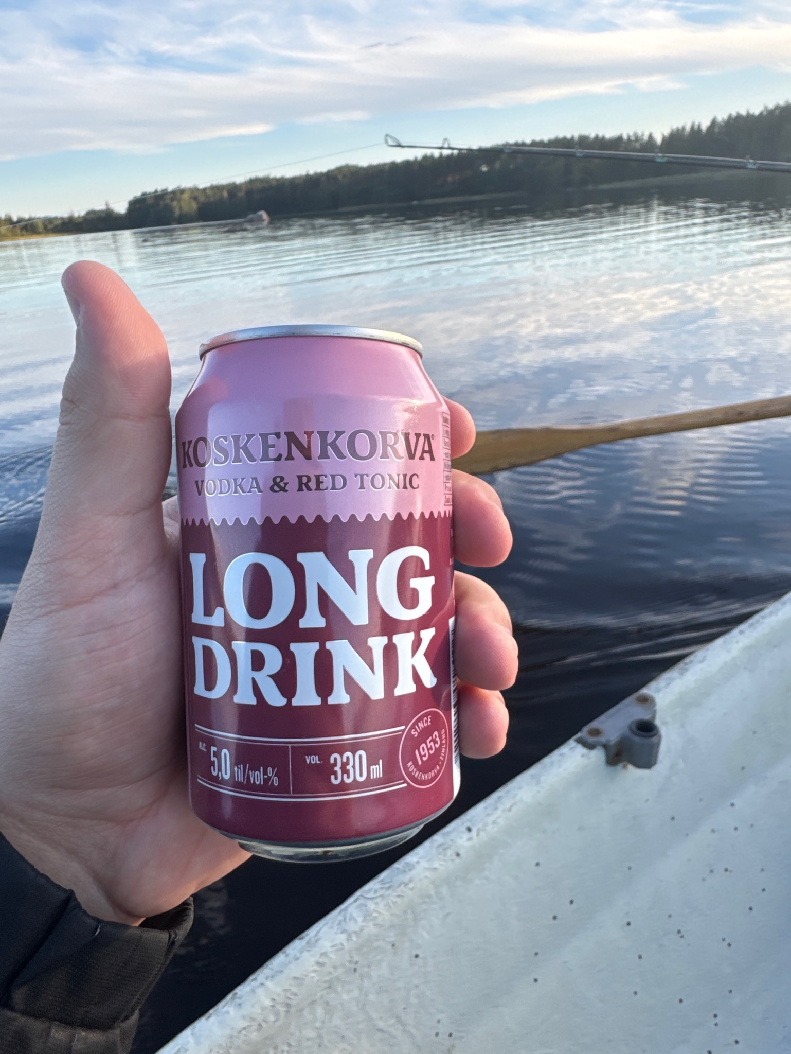 Koskenkorva Long Drink Vodka & Red Tonic, Finland