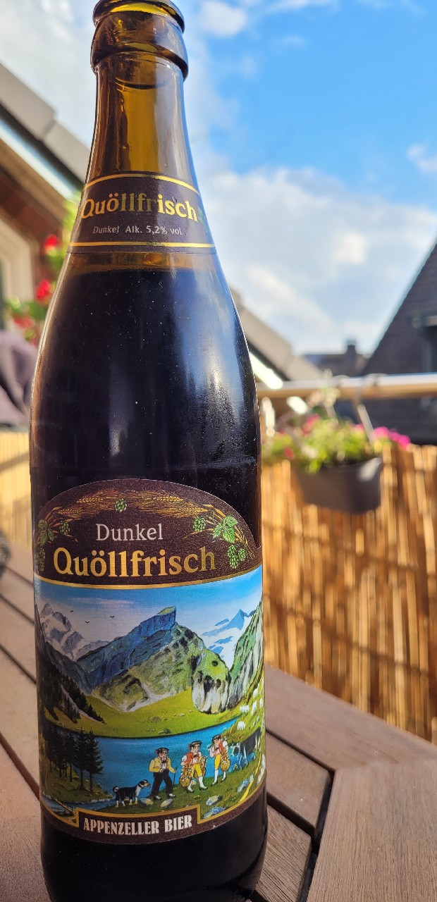 Dunkel Quöllfrisch, Brauerei Locher (Appenzeller)