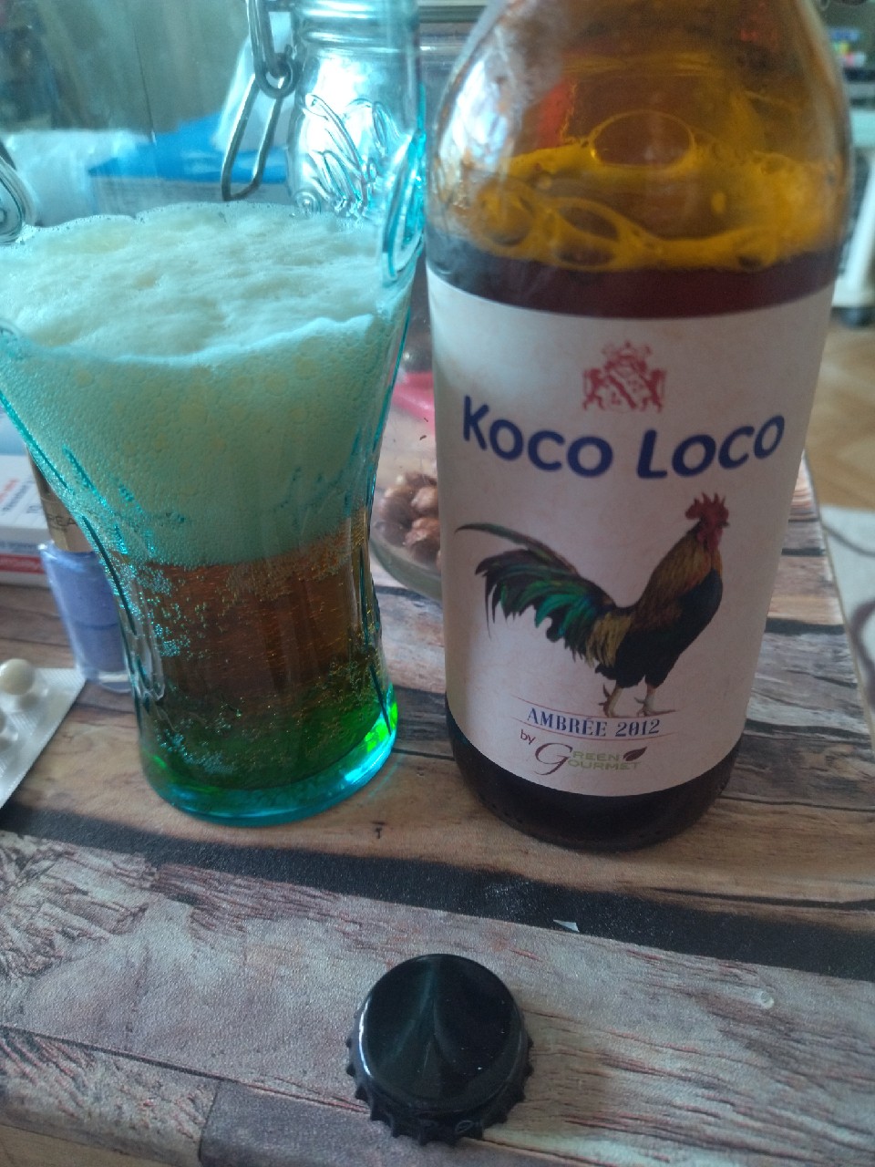 Koco Loco Ambrée 2012, Green Gourmet