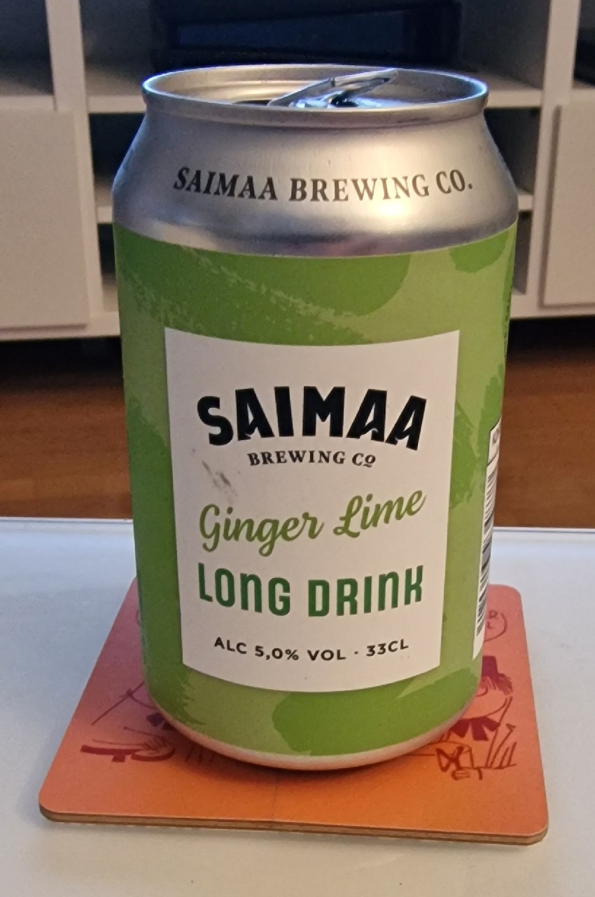 Saimaa Long Drink: Ginger Lime 5.0%, Finland