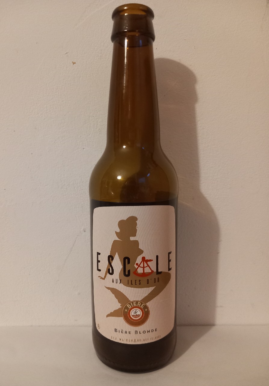 Escale Aux Îles D'Or Bière Blonde, France